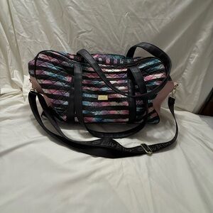 Betsey Johnson Stylish Multicolor Quilted Women's Bag